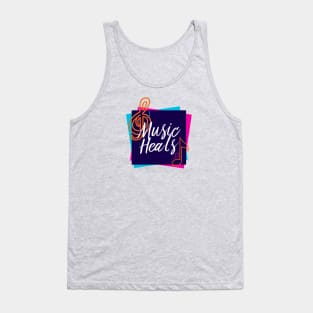 Music Heals Tank Top